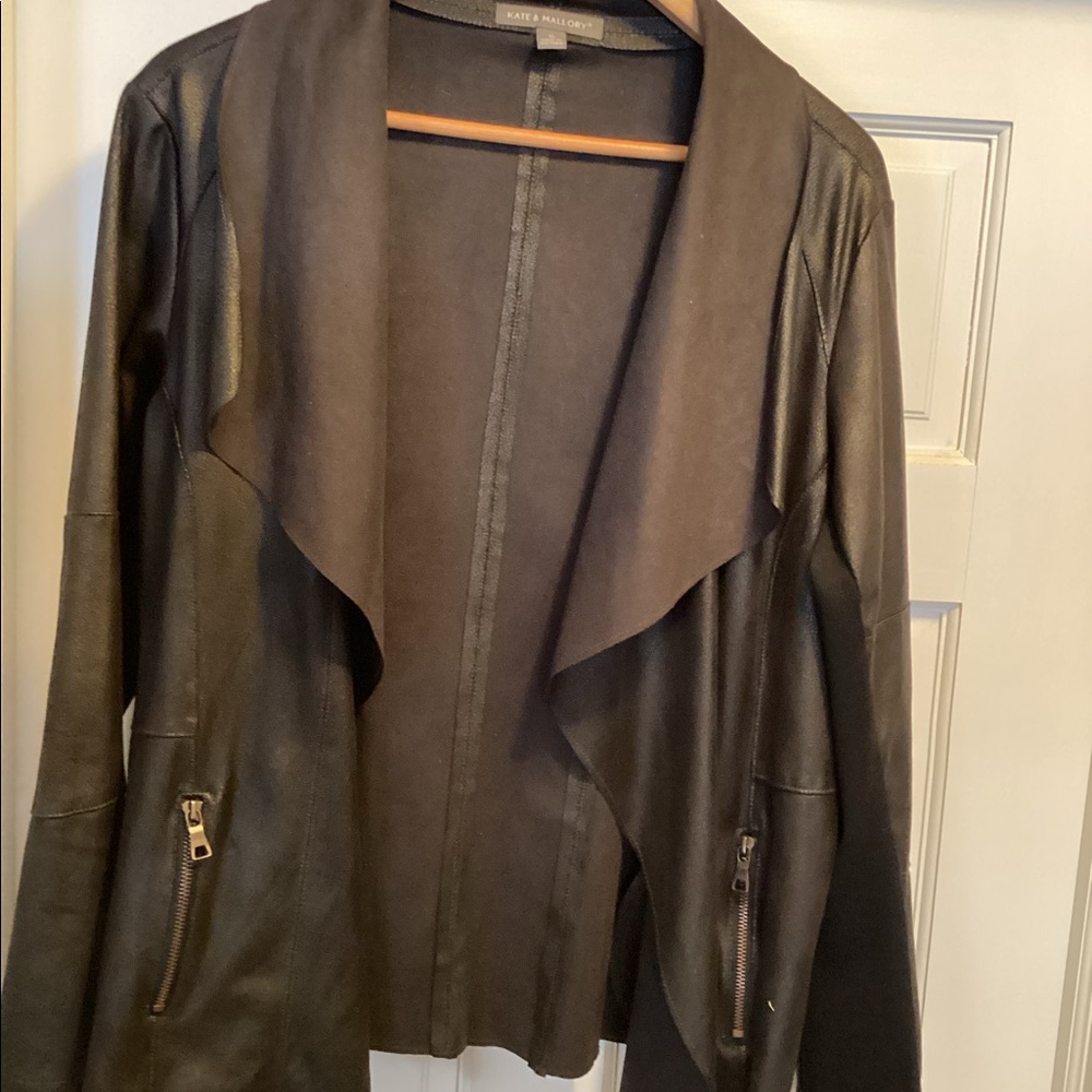Faux Leather Jacket